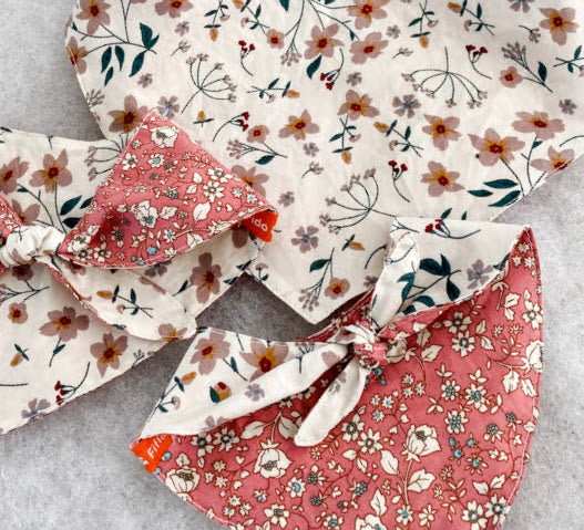 BANDANA REVERSIBLE ROSE